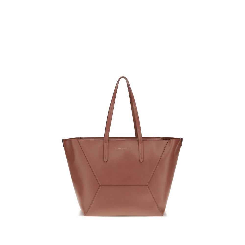 Brunello Cucinelli Multicolor Calf Leather Bos Taurus Shoulder Bag | Regal Royce
