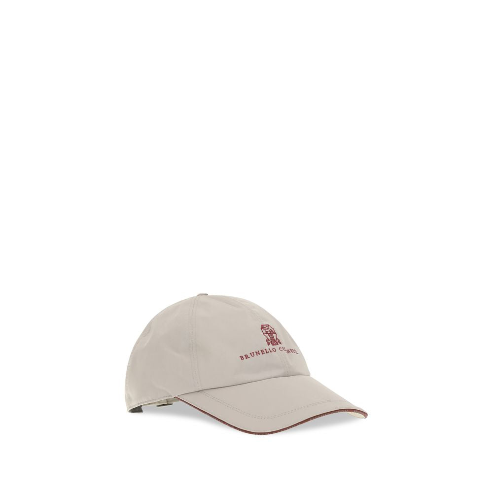 Brunello Cucinelli Gray Polyester Cap (Baseball Hat) | Regal Royce