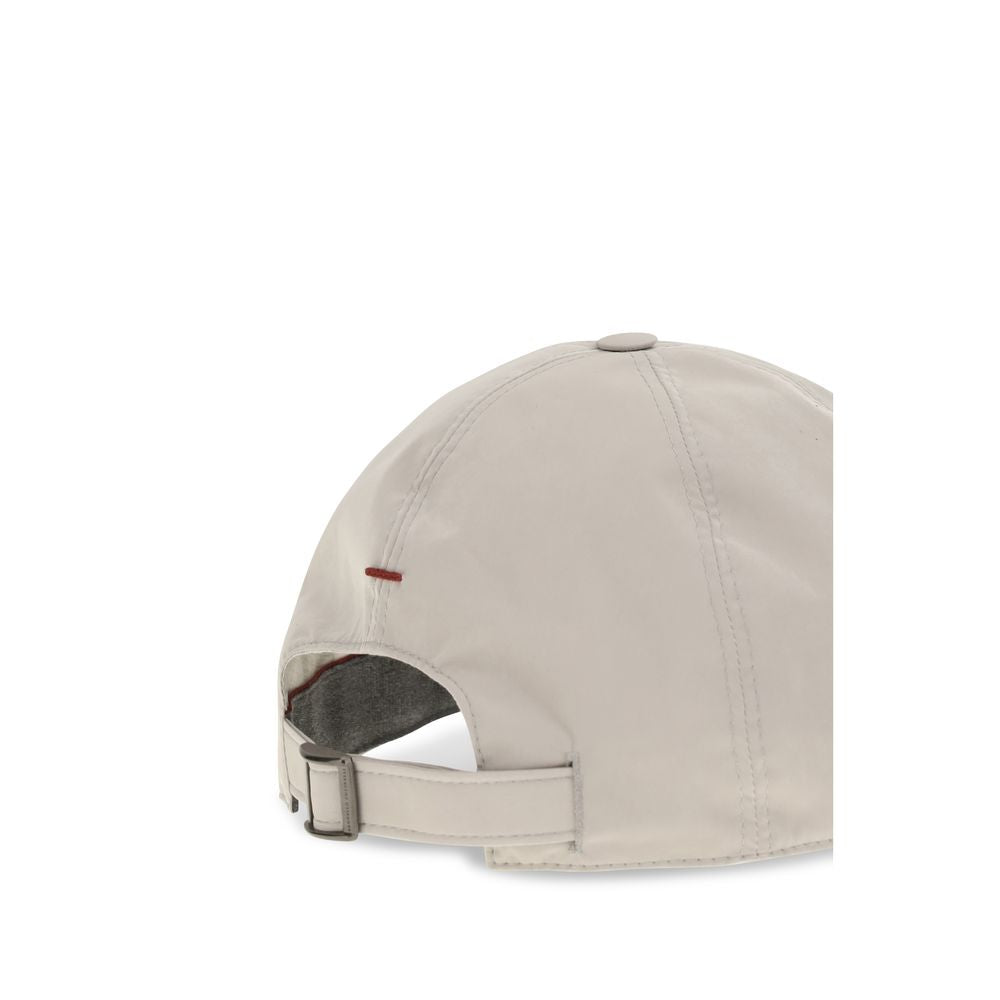 Brunello Cucinelli Gray Polyester Cap (Baseball Hat) | Regal Royce