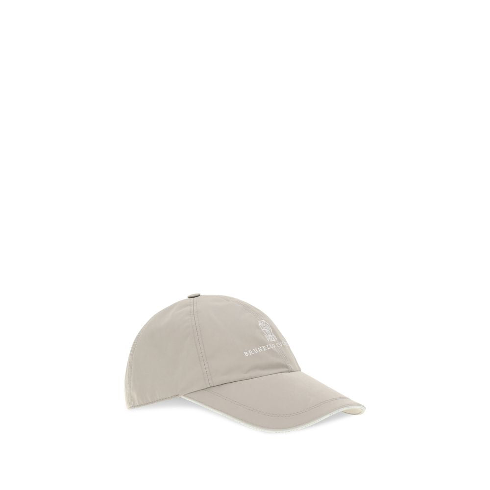 Brunello Cucinelli Bicolor Polyester Cap (Baseball Hat) | Regal Royce