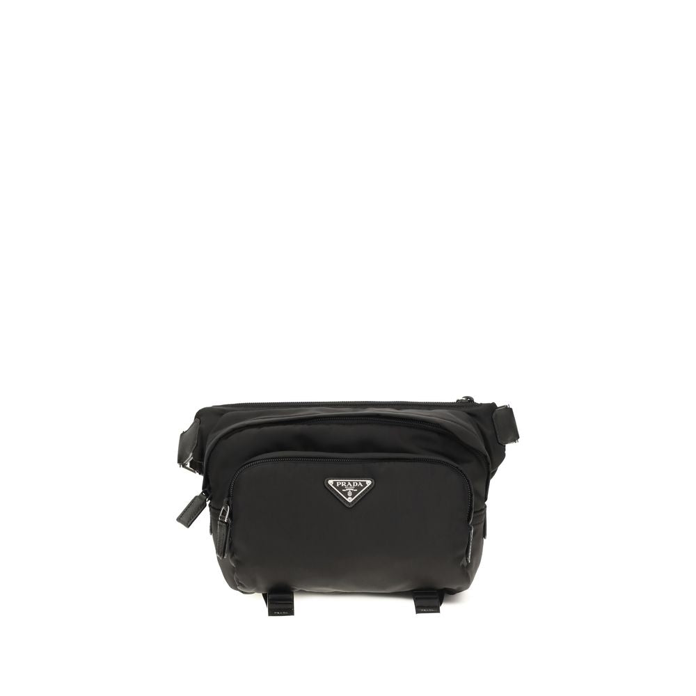 Prada Black Nylon Shoulder Bag | Regal Royce