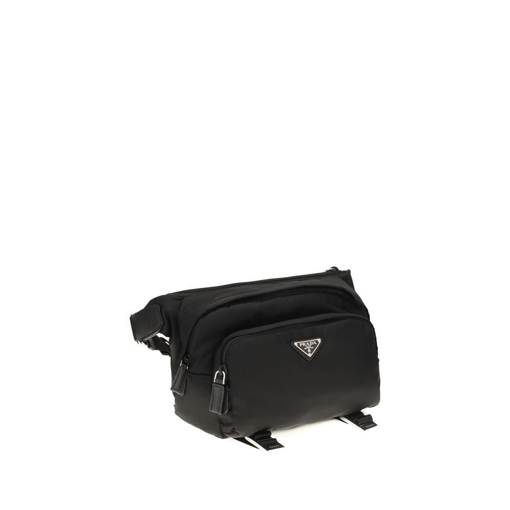 Prada Black Nylon Shoulder Bag | Regal Royce