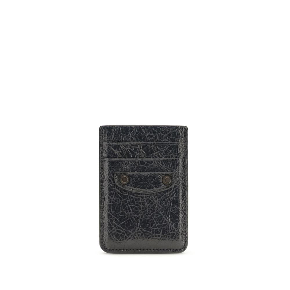 Balenciaga Black Lamb Ovis Aries Aries Wallet | Regal Royce