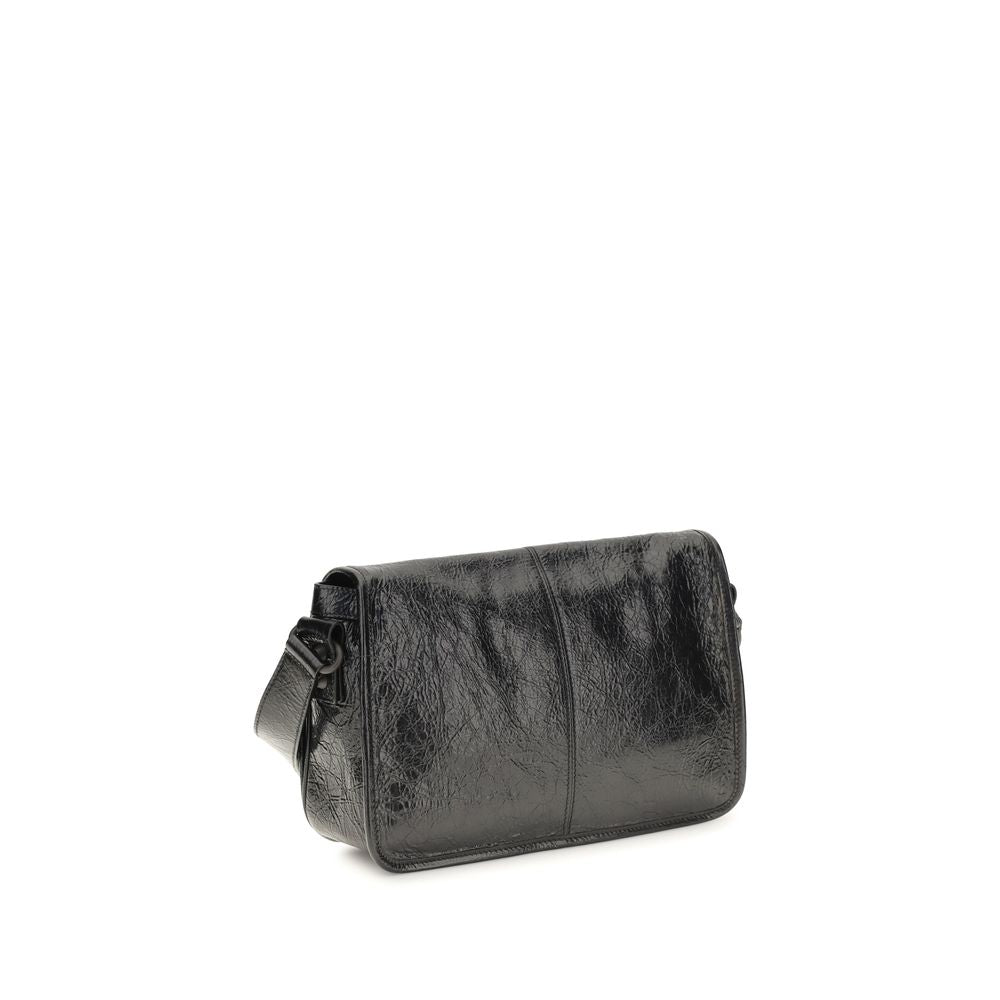 Balenciaga Black Lamb Ovis Aries Aries Shoulder Bag | Regal Royce