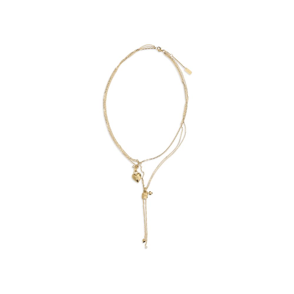Chloé Gold Brass Necklace | Regal Royce