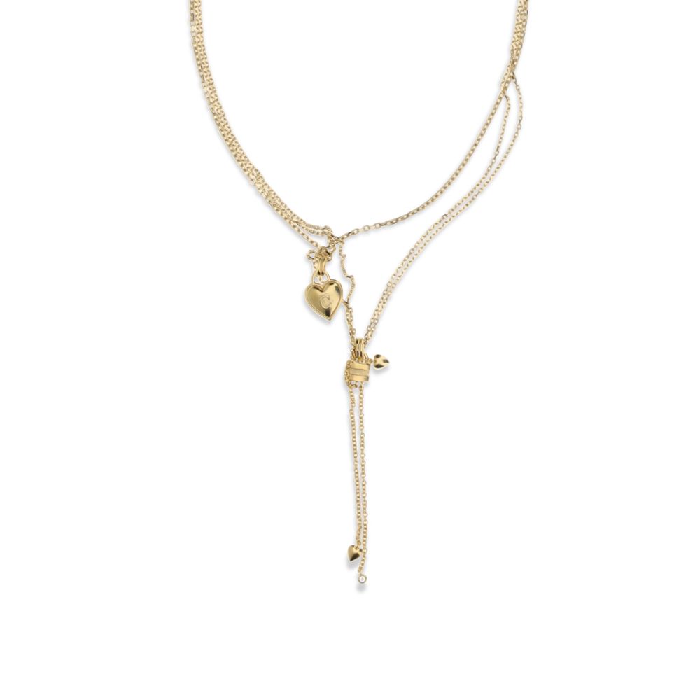 Chloé Gold Brass Necklace | Regal Royce