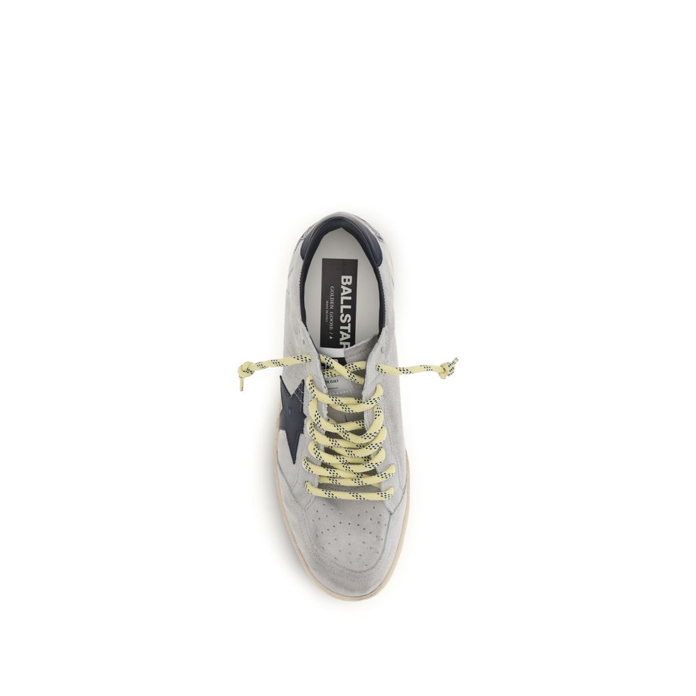 Golden Goose Gray Calf Leather Bos Taurus Sneakers | Regal Royce