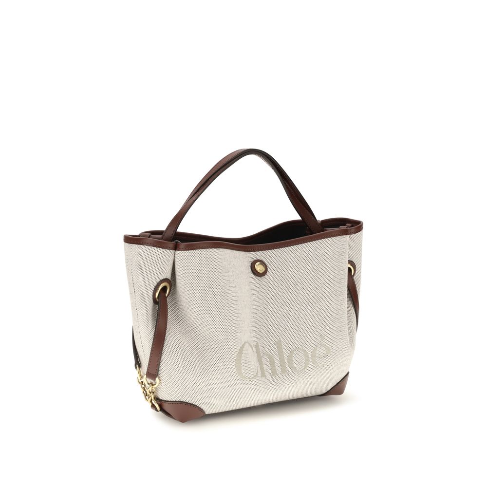 Chloé Beige Fabric Handbag | Regal Royce