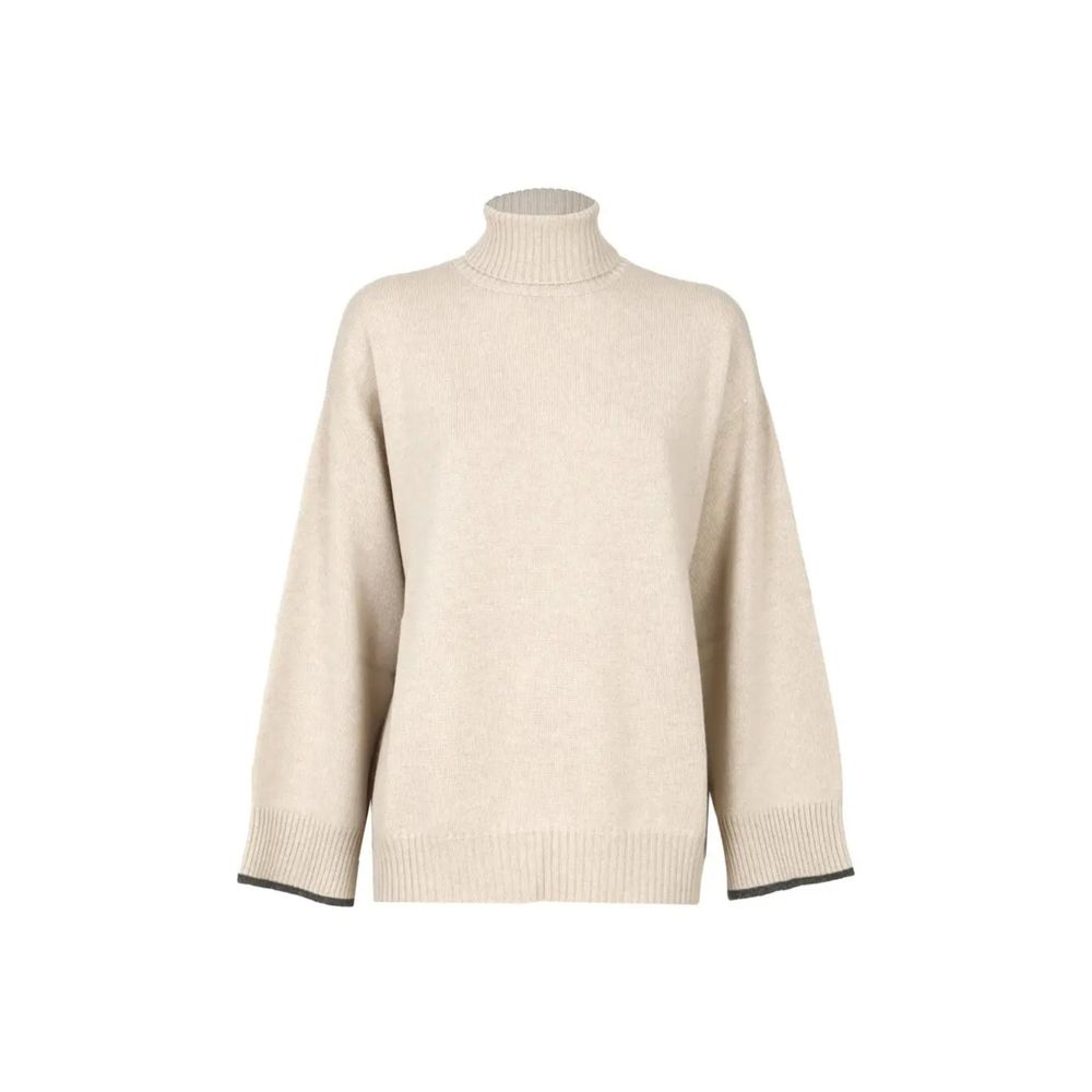 Brunello Cucinelli Beige Cashmere Sweater | Regal Royce