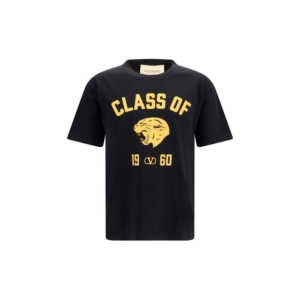 Valentino Black Cotton T-Shirt | Regal Royce