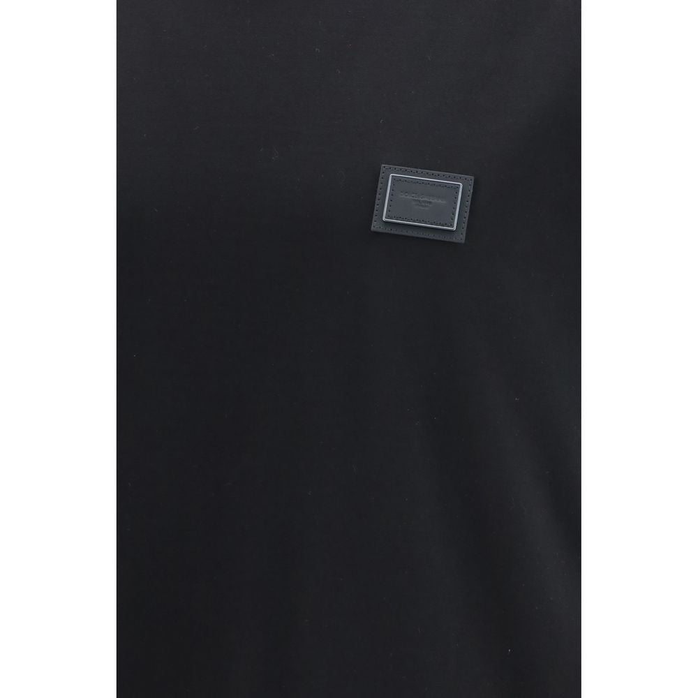 Dolce & Gabbana Black Cotton T-Shirt | Regal Royce