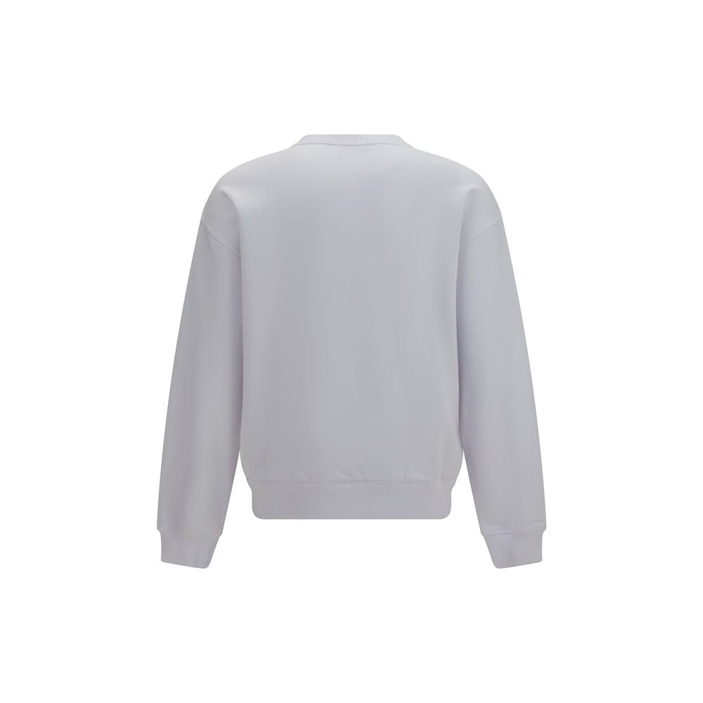 Dolce & Gabbana White Cotton Sweatshirt | Regal Royce