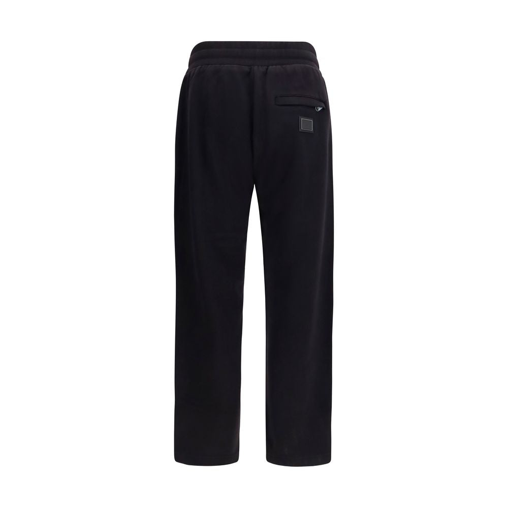 Dolce & Gabbana Black Cotton Joggers (Workout Pants) | Regal Royce