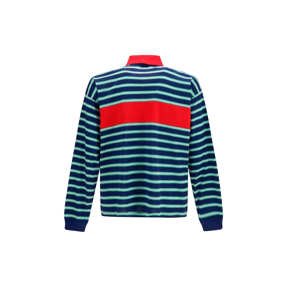 Versace Multicolor Cotton Polo Shirt | Regal Royce