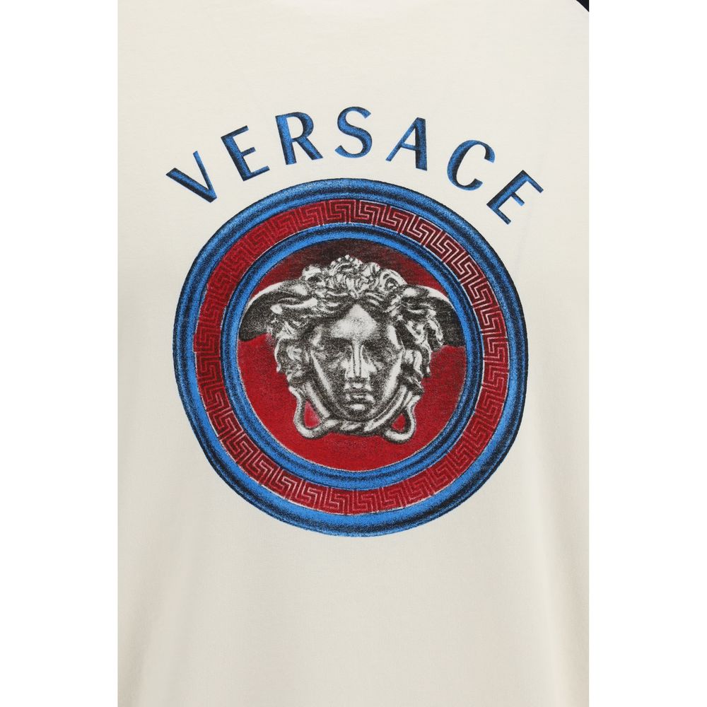 Versace White Cotton T-Shirt | Regal Royce