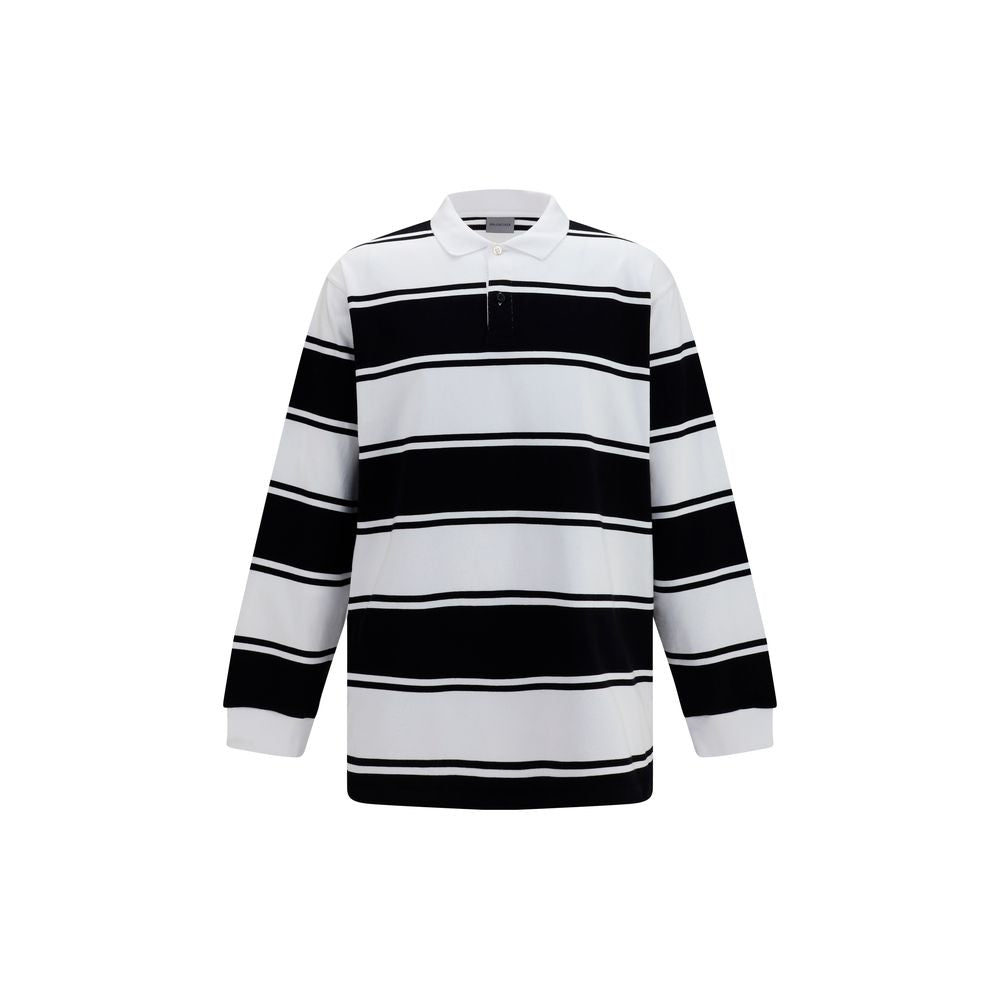 Balenciaga White Cotton Polo Shirt | Regal Royce