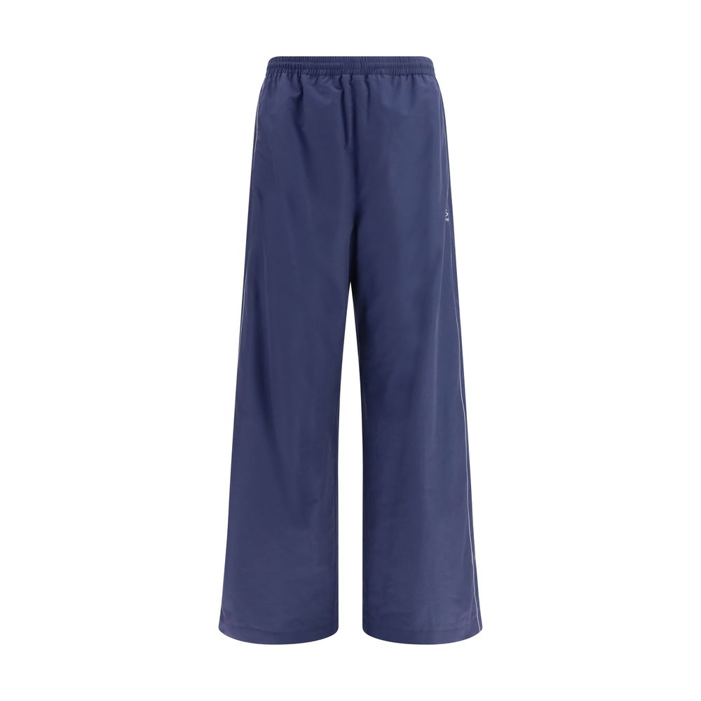 Balenciaga Blue Cotton Athletic Pants | Regal Royce