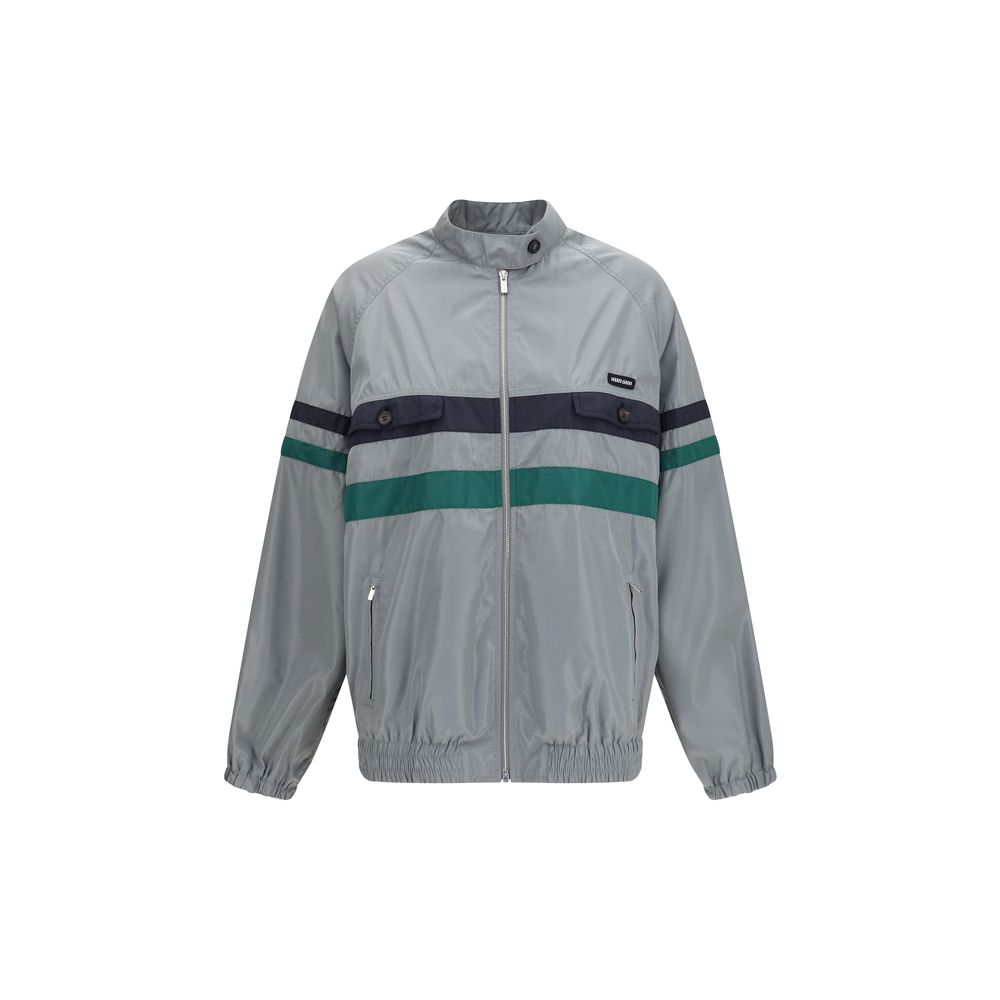 Miu Miu Gray Polyester Shell Jacket | Regal Royce