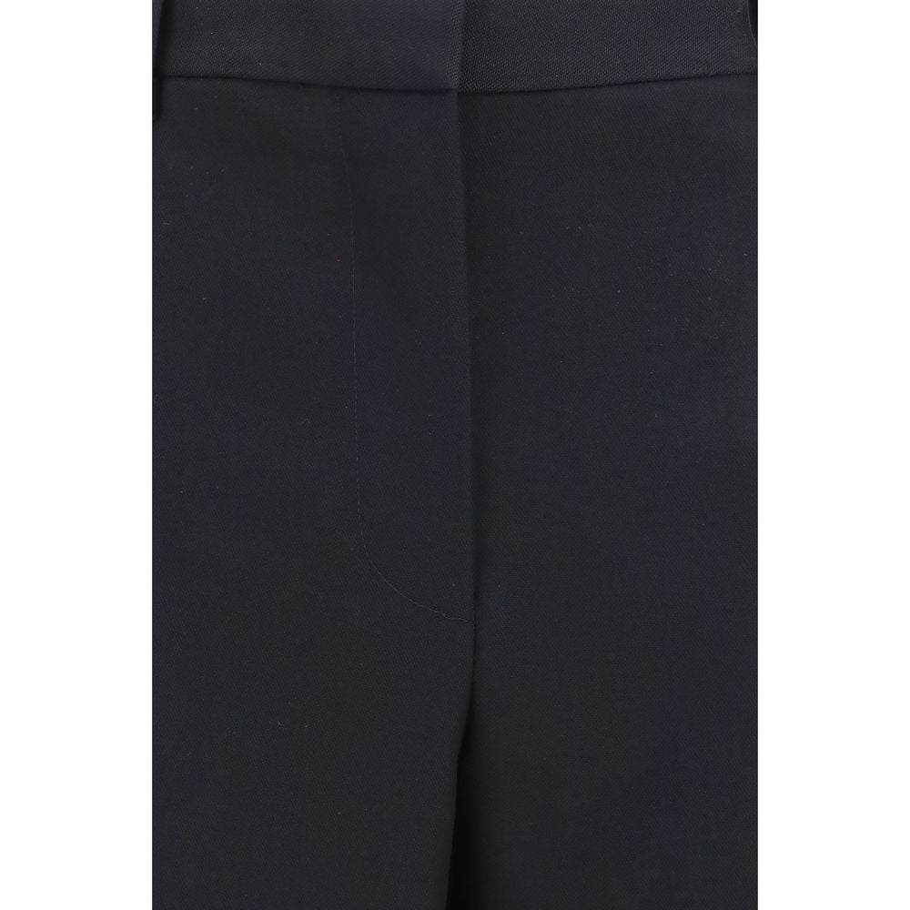 Tom Ford Black Wool Oves Aries Casual Pants | Regal Royce