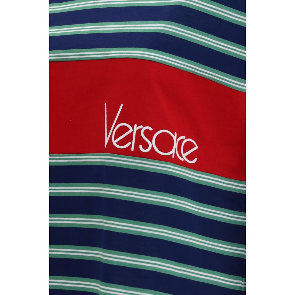 Versace Multicolor Cotton T-Shirt | Regal Royce