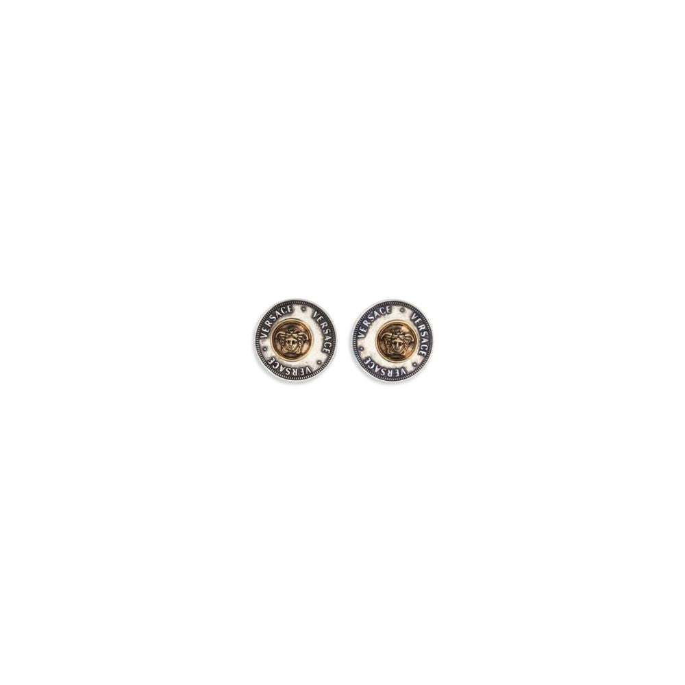 Versace Gray Brass Earrings | Regal Royce