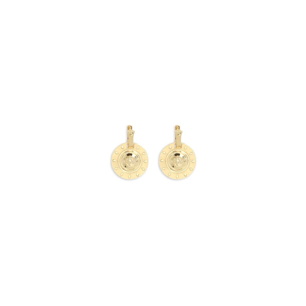Versace Gold Brass Earrings | Regal Royce