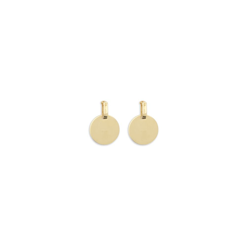 Versace Gold Brass Earrings | Regal Royce