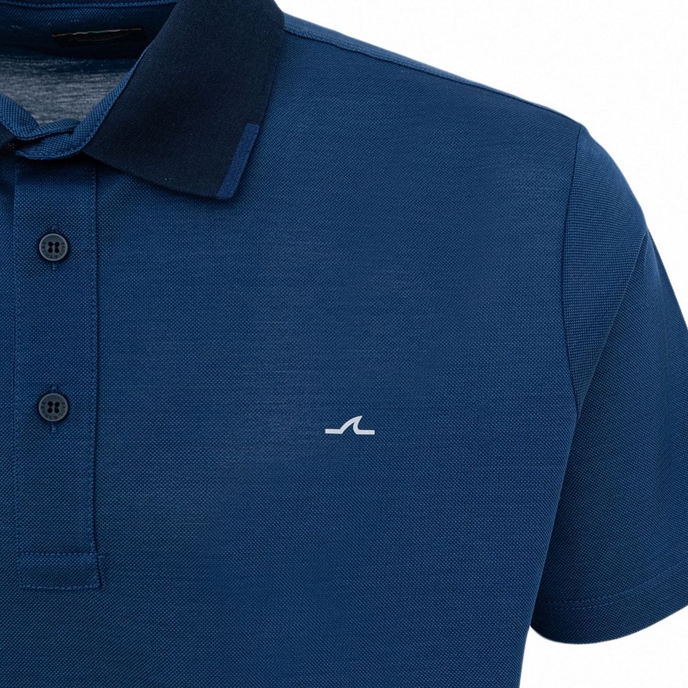 Paul & Shark Blue Cotton Polo Shirt | Regal Royce