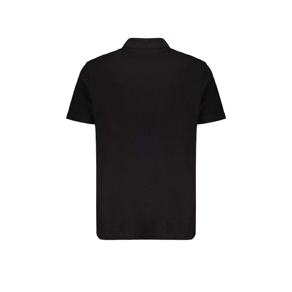 Versace Black Cotton Polo Shirt | Regal Royce
