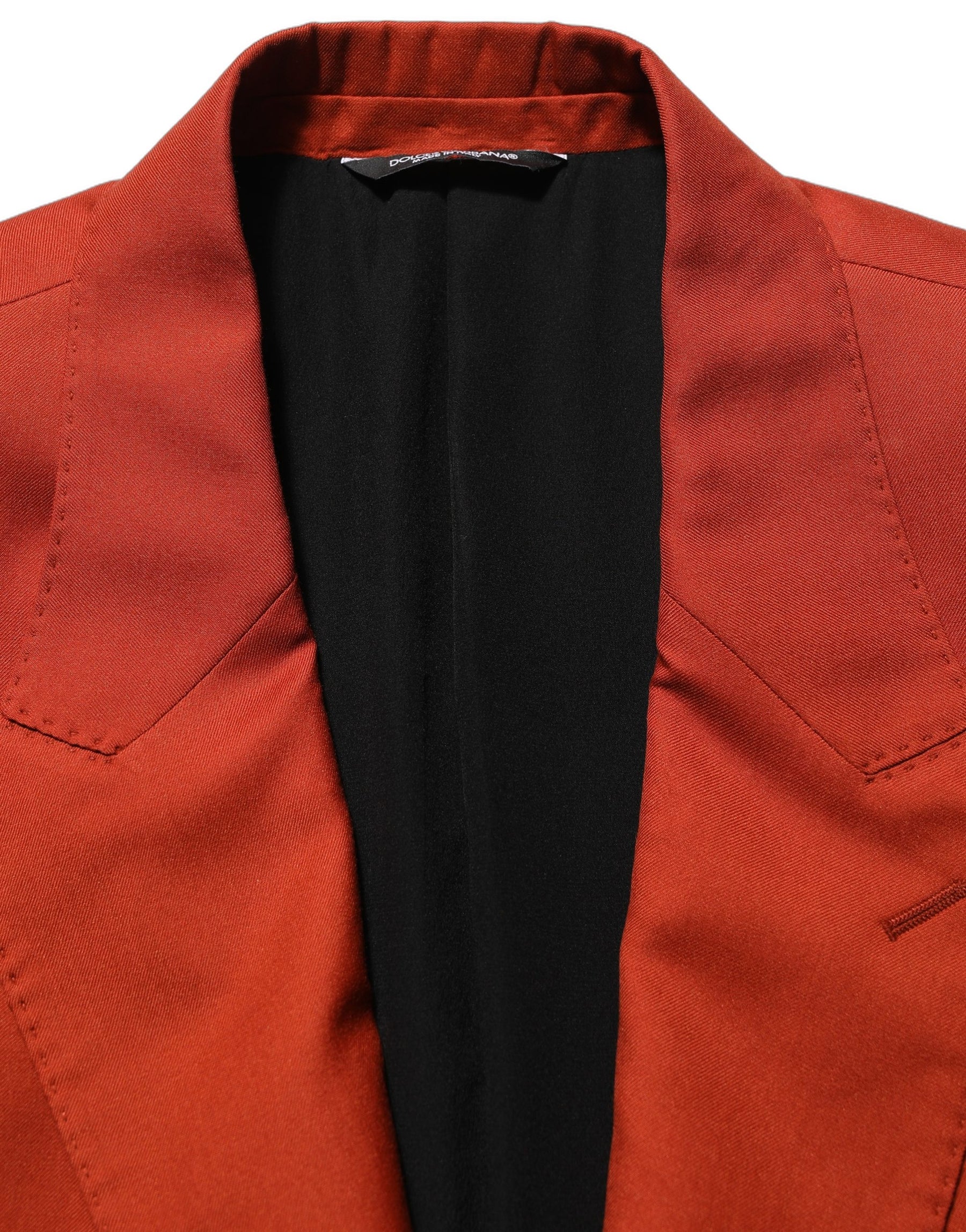 Dolce & Gabbana Red Cashmere Single Breasted Blazer Jacket | Regal Royce
