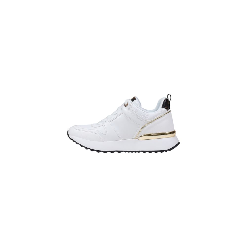 Guess White Polyethylene Low Top Sneakers | Regal Royce