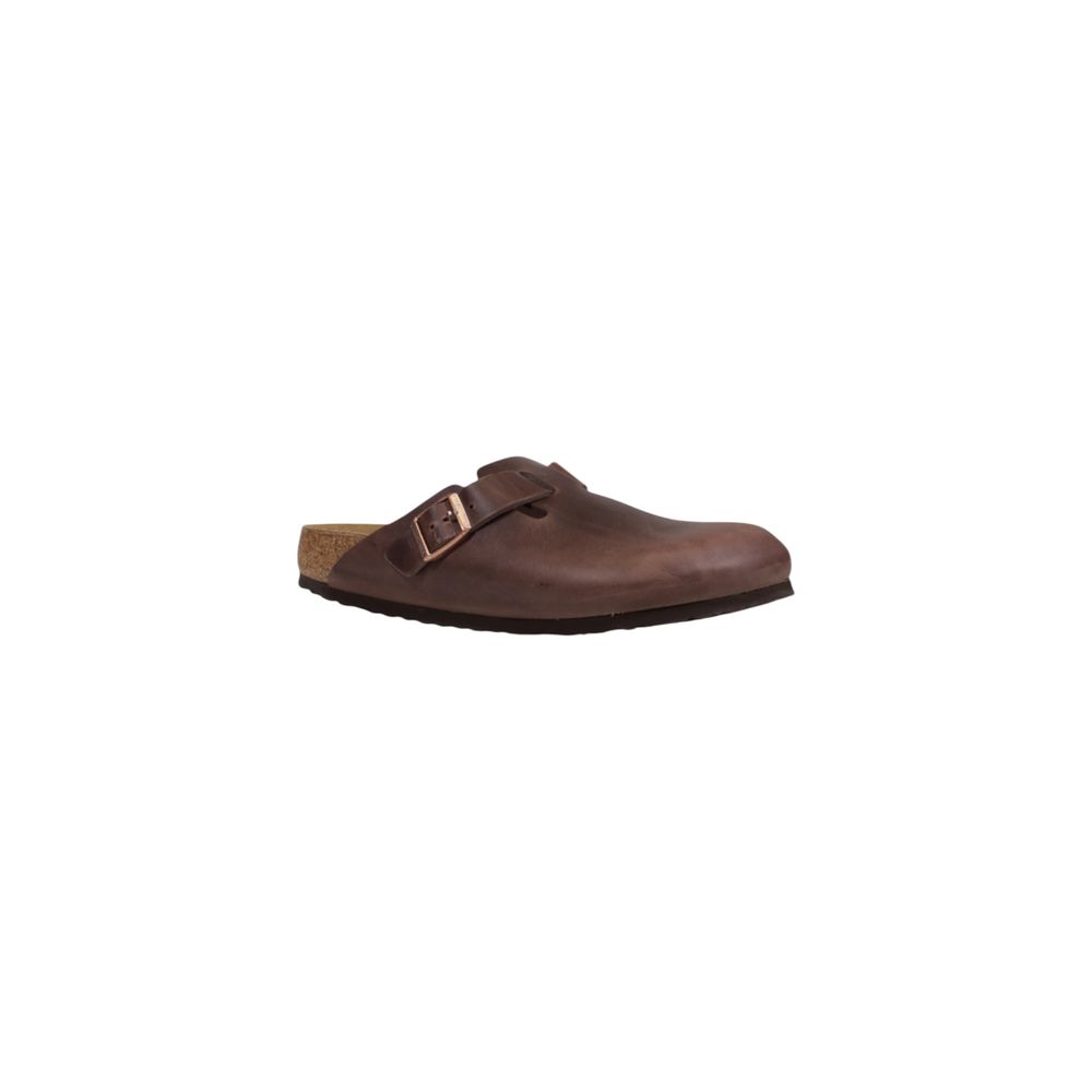 Birkenstock Brown Leather Clogs | Regal Royce