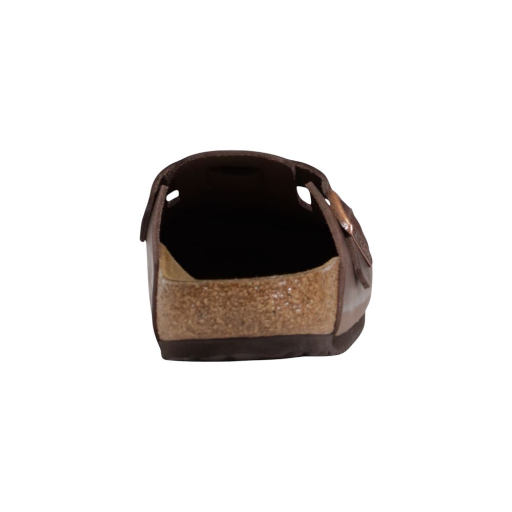 Birkenstock Brown Leather Clogs | Regal Royce