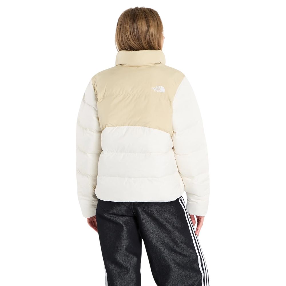 The North Face Cream Polyester Coat | Regal Royce