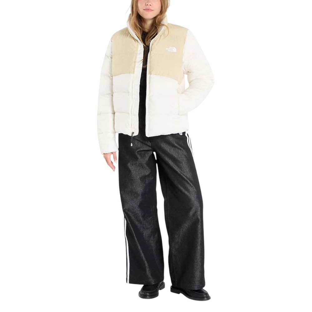The North Face Cream Polyester Coat | Regal Royce