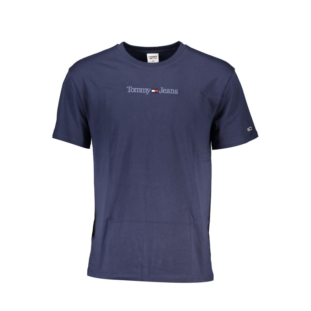 Tommy Hilfiger Blue Cotton Men's T-Shirt | Regal Royce