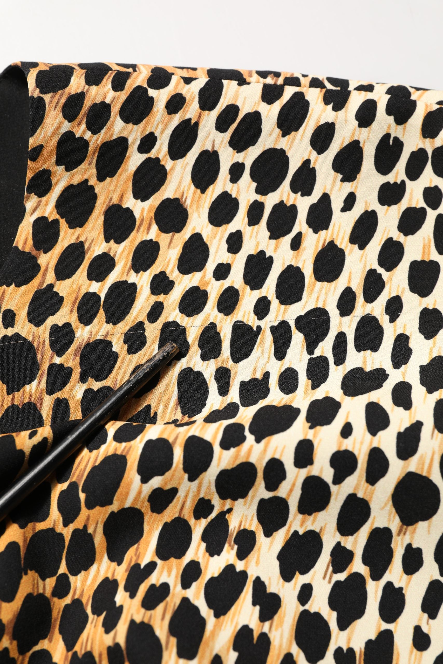 Dolce & Gabbana Brown Leopard Print Silk Sheath Midi Dress | Regal Royce