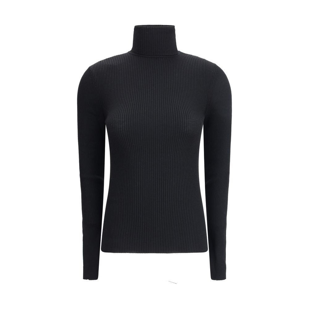 Wolford Black Wool Turtleneck | Regal Royce