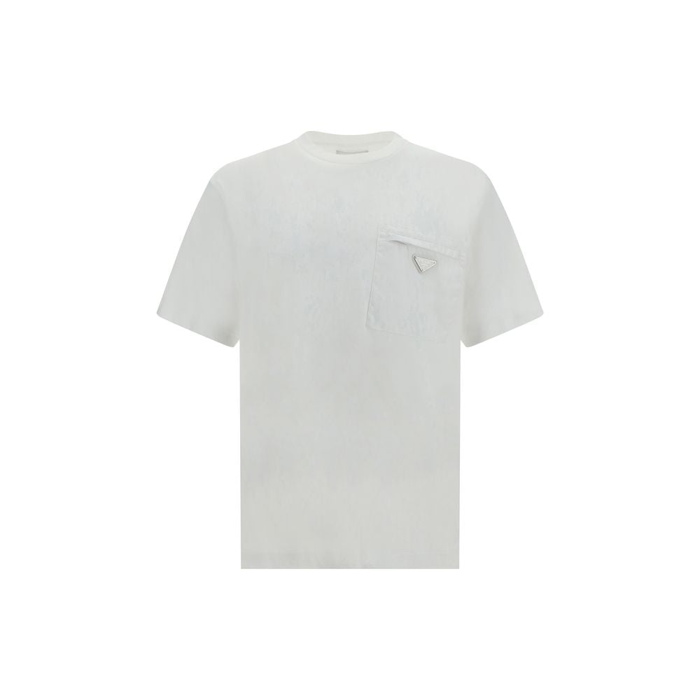 Prada White Cotton T-Shirt | Regal Royce