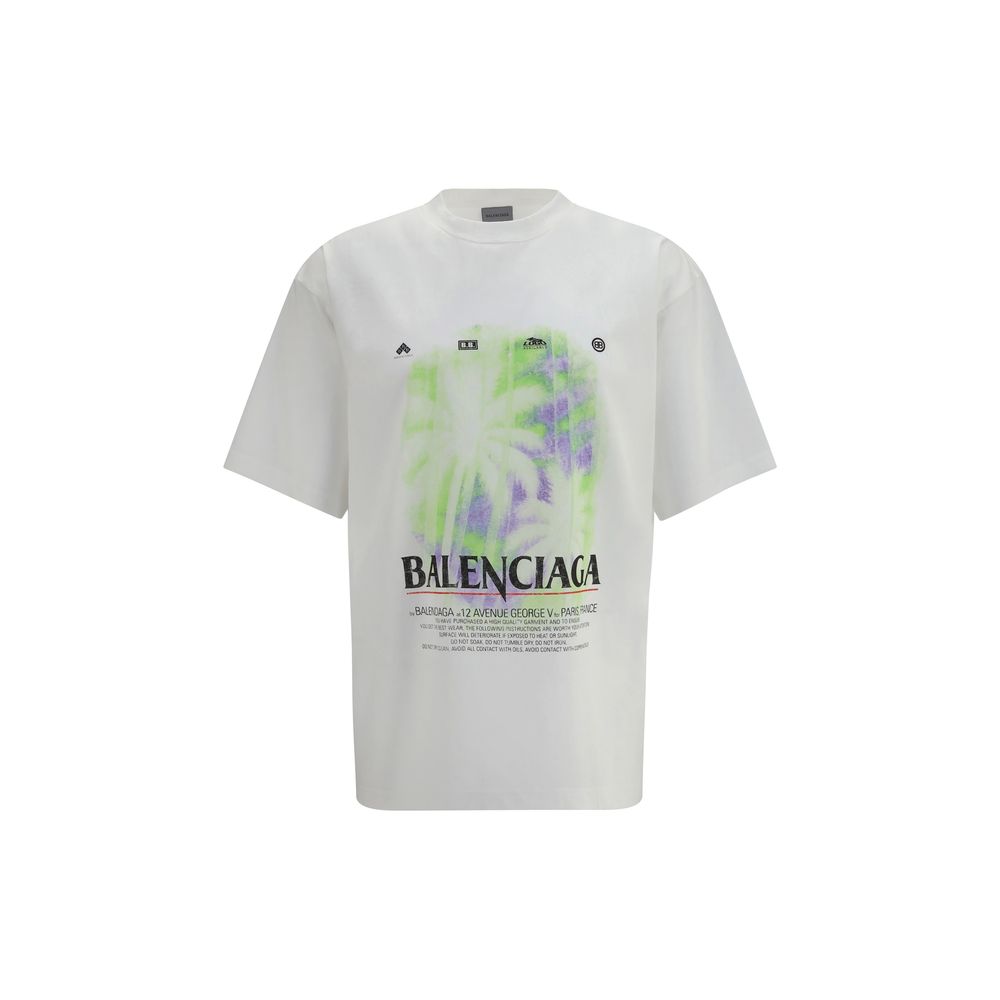 Balenciaga White Cotton T-Shirt | Regal Royce