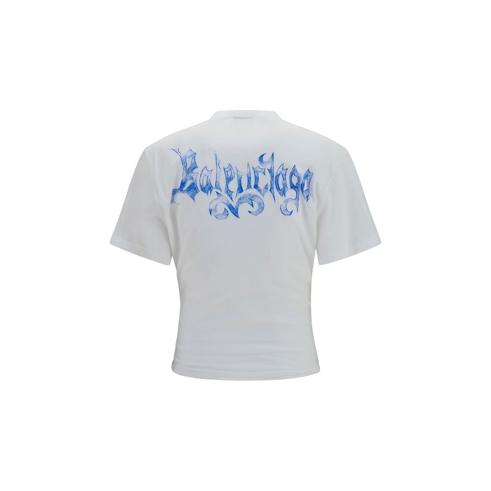 Balenciaga White Cotton T-Shirt | Regal Royce