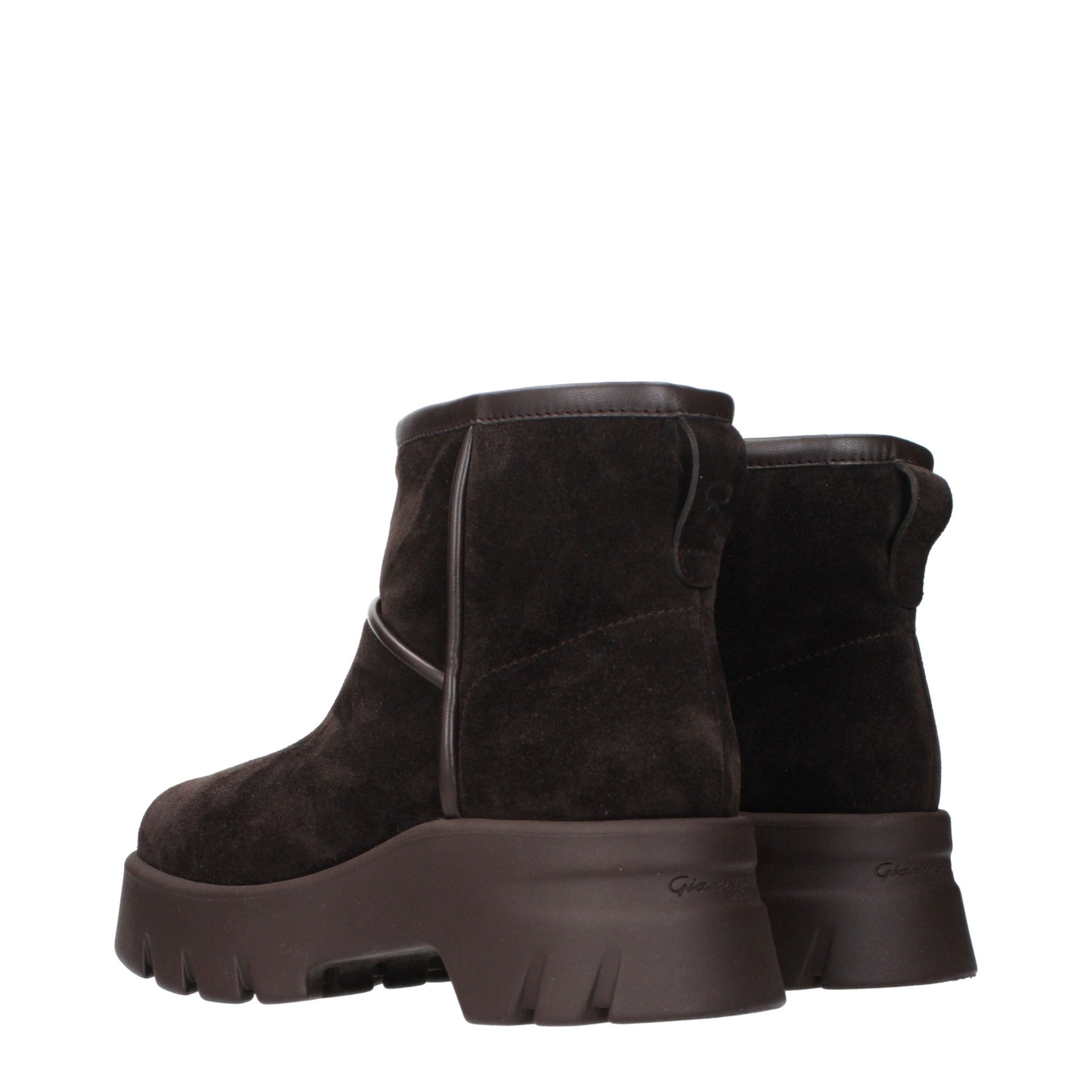 Gianvito Rossi Brown Leather Ankle Boots | Regal Royce