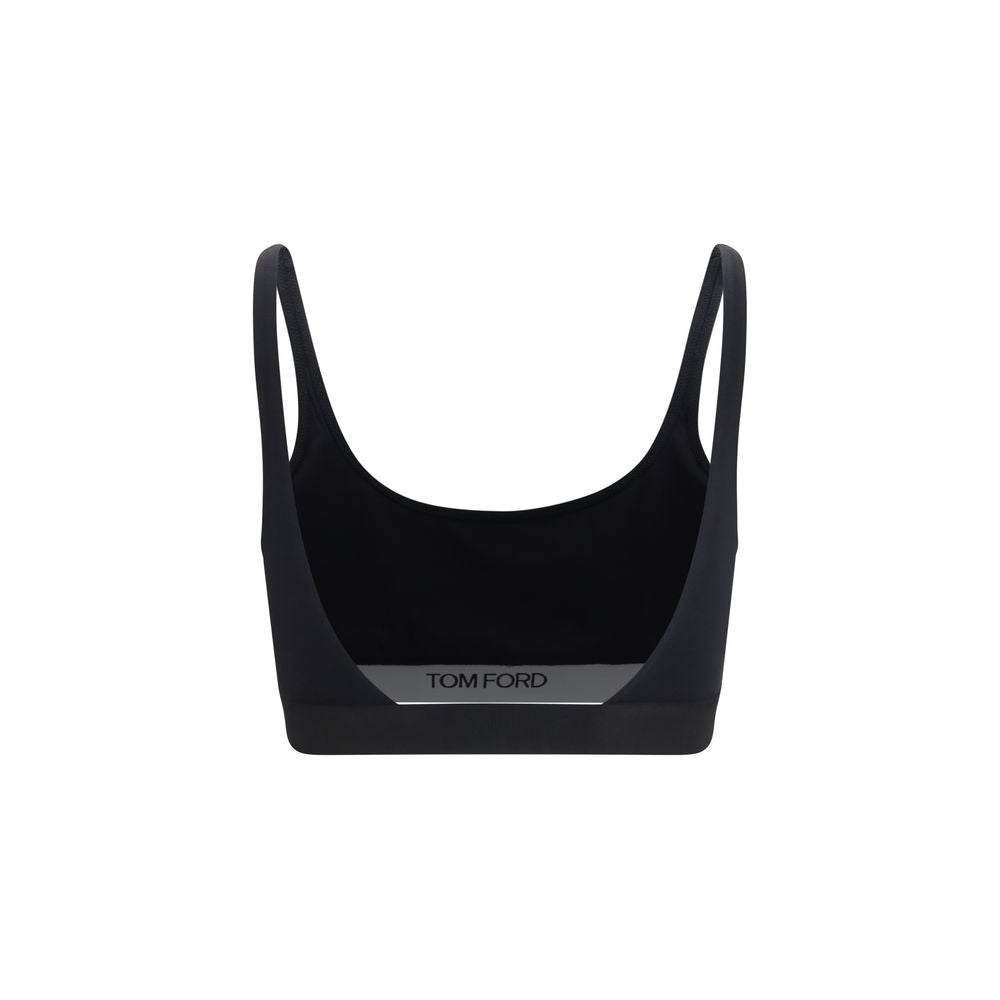 Tom Ford Black Modal Sport Bra | Regal Royce