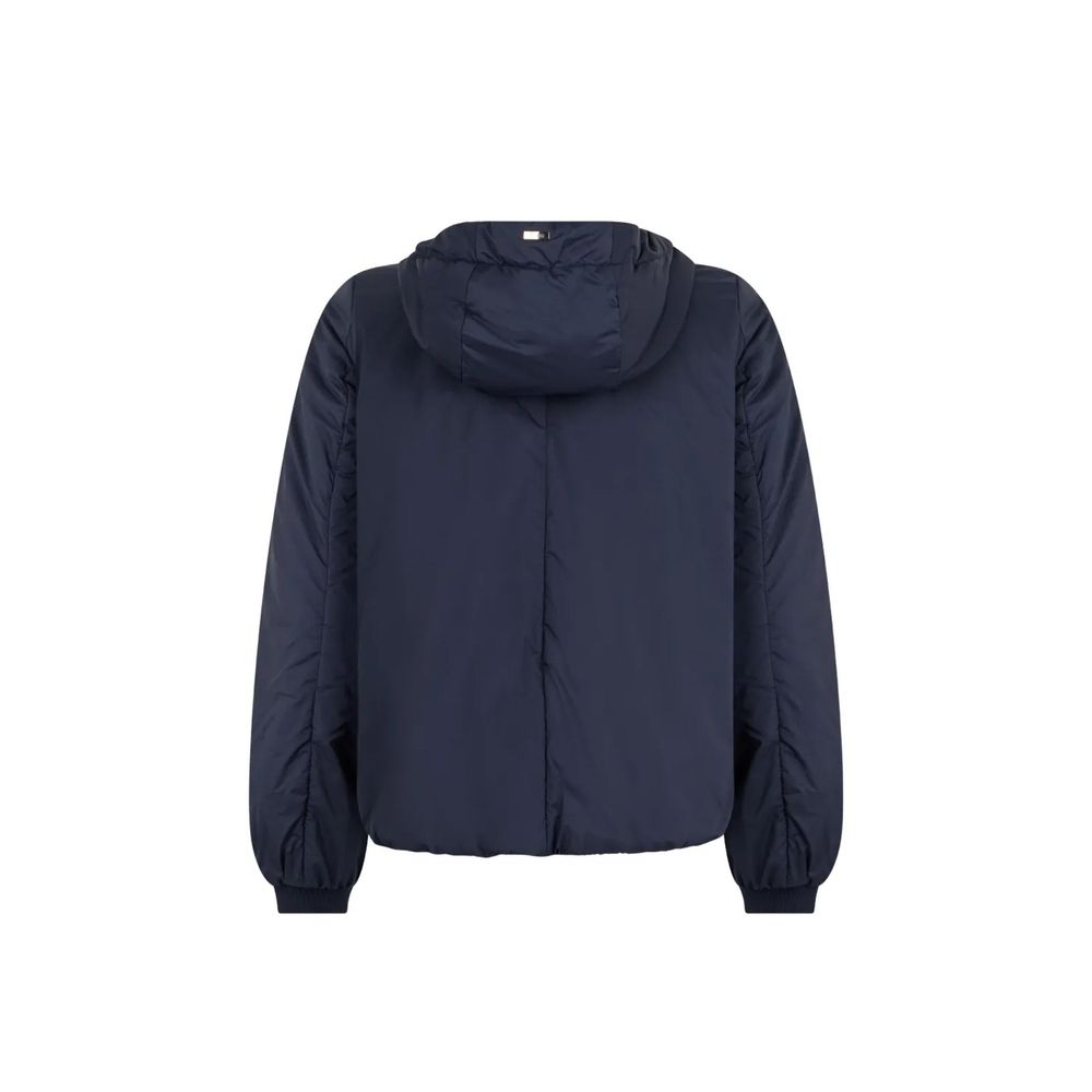 Herno Blue Polyamide Shell Jacket | Regal Royce