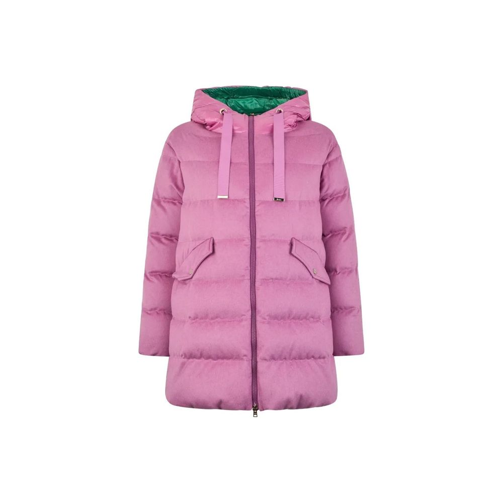 Herno Multicolor Cashmere Full-Length Jacket | Regal Royce