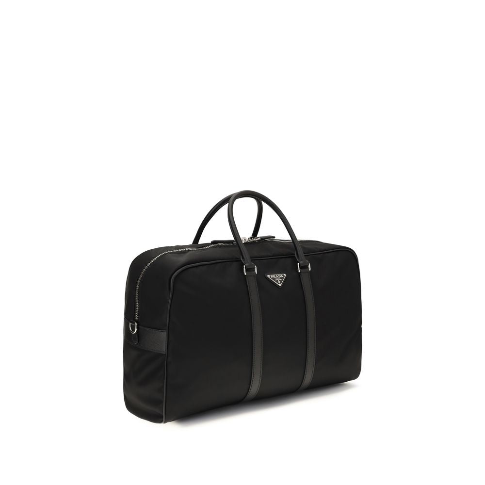 Prada Black Recycled Polyamide Luggage And Travel | Regal Royce