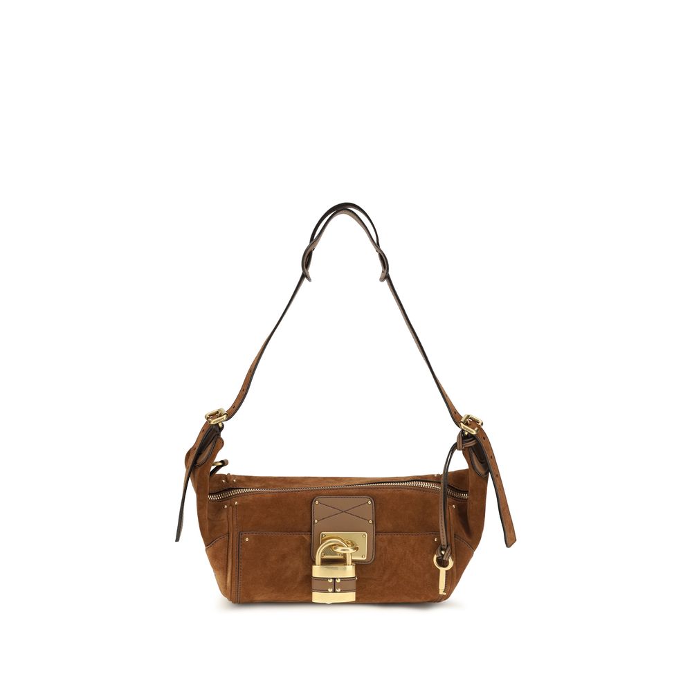 Chloé Brown Calf Leather Bos Taurus Shoulder Bag | Regal Royce
