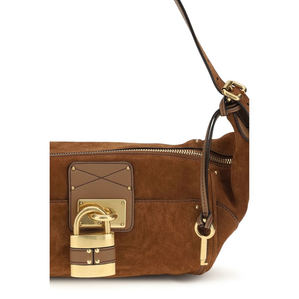 Chloé Brown Calf Leather Bos Taurus Shoulder Bag | Regal Royce