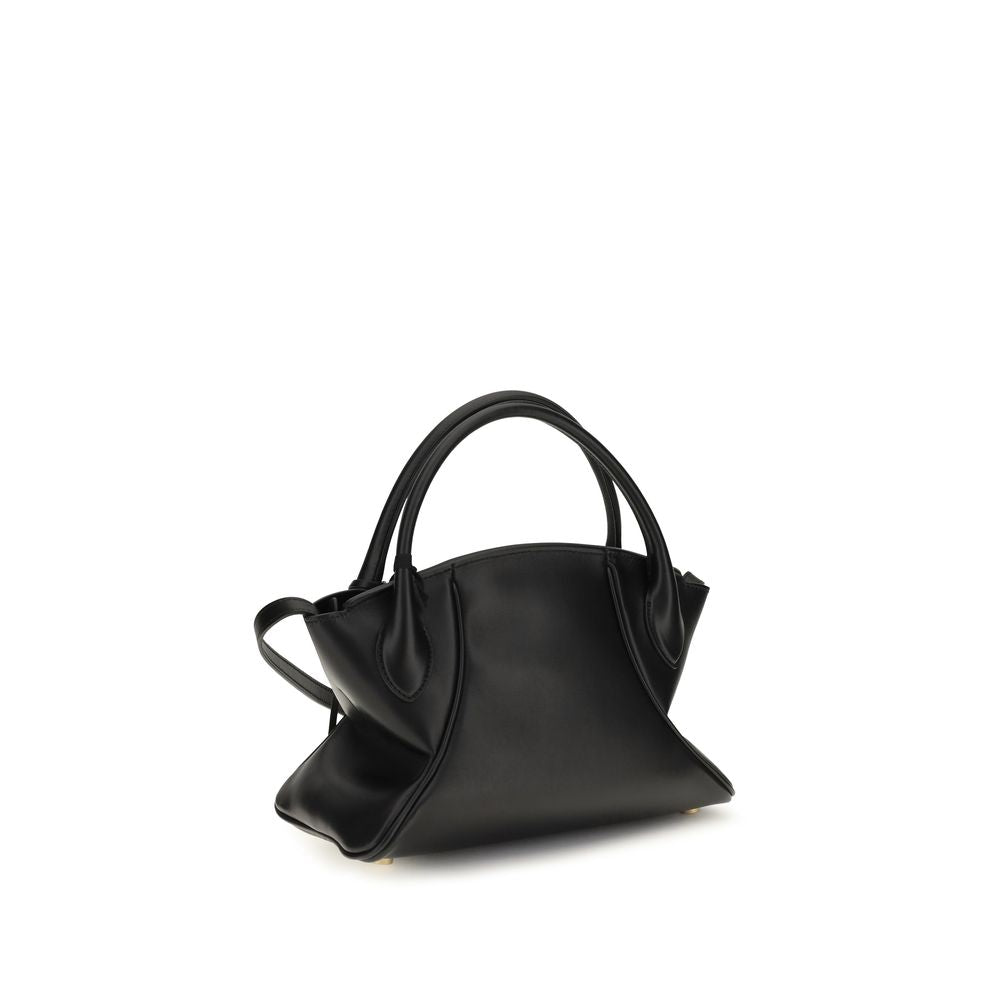 Balmain Black Calf Leather Bos Taurus Shoulder Bag | Regal Royce