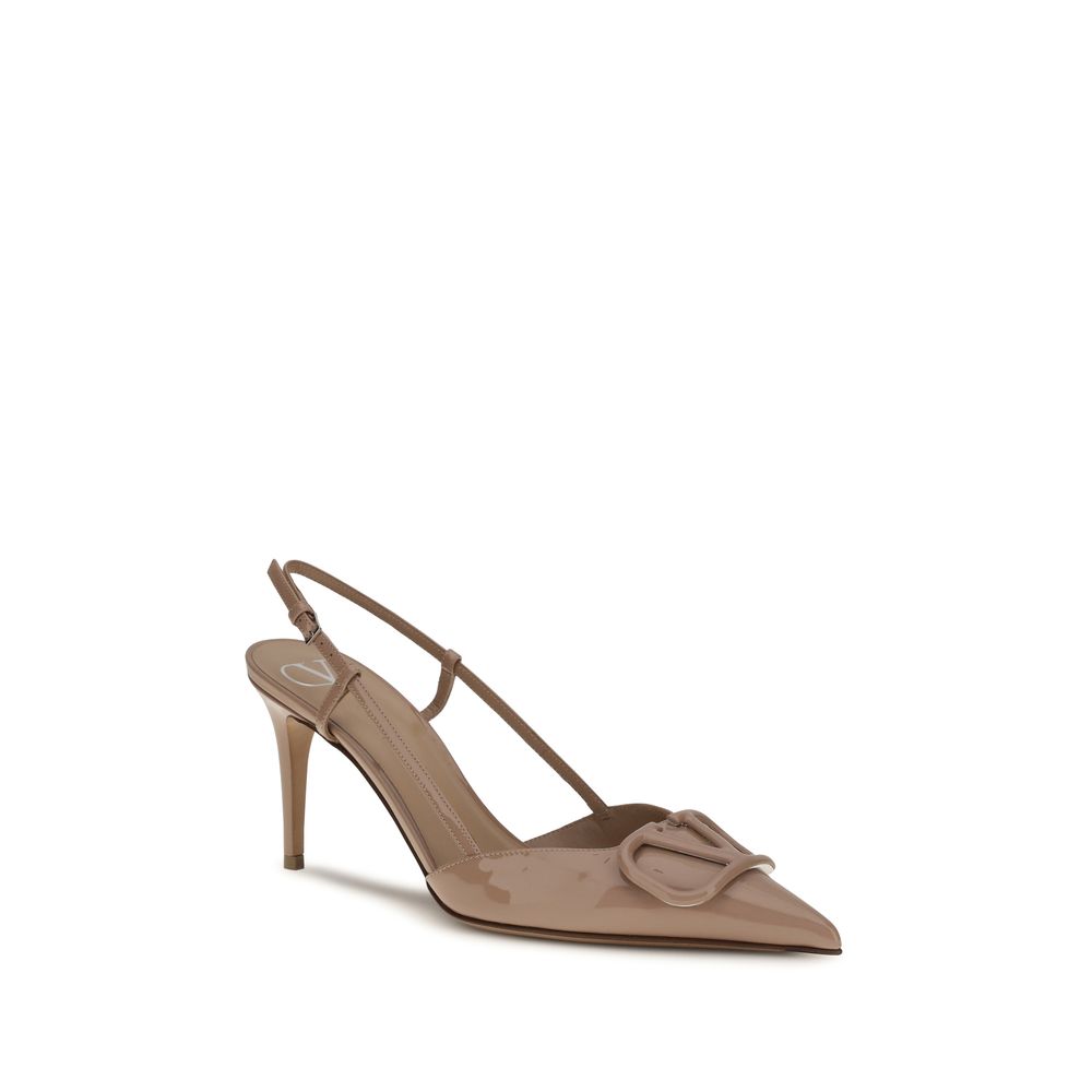 Valentino Garavani Multicolor Calf Leather Bos Taurus High Heel Pumps | Regal Royce